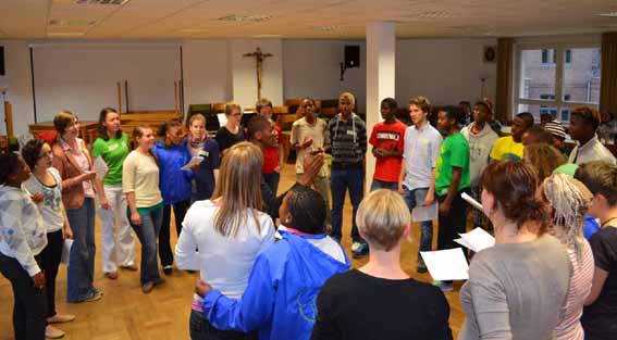 Besuch von THLOKOMELA! im Jahr 2013